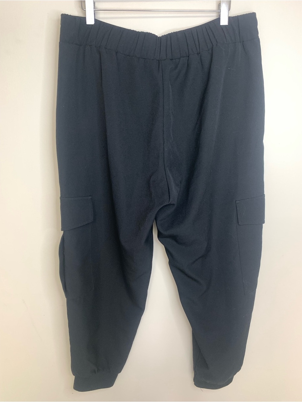 Zara Black Cargo Pants L - Picture 5 of 9